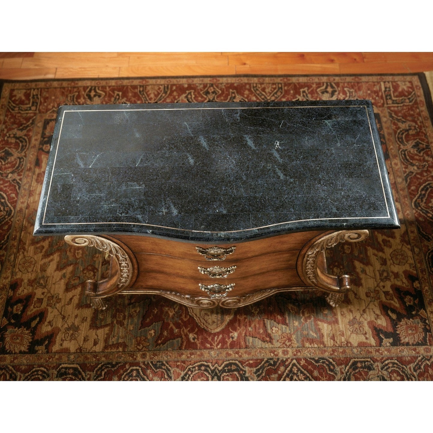 Butler Specialty Company Valenti Fossil Stone Chest, Multi-Color  - 759090