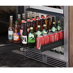 Perlick 24" Dual Zone Refrigerator and Wine Reserve with 14 Bottle and 44 Can Capacity, Panel Ready Door - HP24CO-4-4