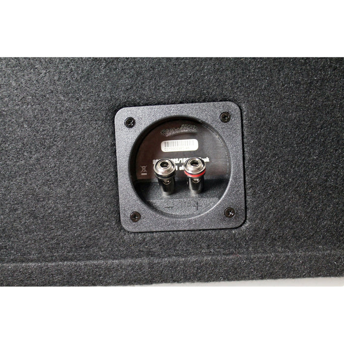 Rockford Fosgate 12 Inch 2400 Watt Dual Loaded Subwoofer Sub Enclosure 4 Pack - 193893