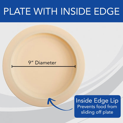 Patterson Medical Plate With Inside Edge - 142525