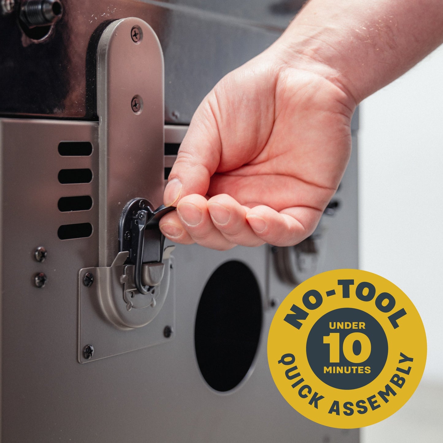 TYTUS Modular Grilling Collection 4-Burner Gas Grill, Pellet Smoker with Cart and Pizza Oven with Cart - TDT-BUN-008