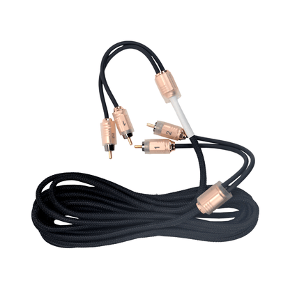 Diamond Audio 2-Channel 4 Gauge Amplifier Installation Kit W/ RCA Interconnect and 20 ft Speaker Cable - HX42