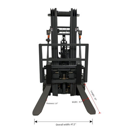 Apollolift 4-wheel Electric Forklift, Lithium  - A-4020