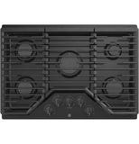 GE APPLIANCES JGP5030DLBB GE(R) 30" Built-In Gas Cooktop with 5 Burners and Dishwasher Safe Grates - JGP5030DLBB-KT