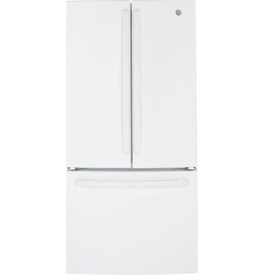 GE APPLIANCES GNE25JGKWW GE® ENERGY STAR® 24.7 Cu. Ft. French-Door Refrigerator - GNE25JGKWW-KT