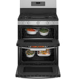 GE APPLIANCES PGB935YPFS GE Profile(TM) Smart 30" Free-Standing Self Clean Gas Fingerprint Resistant Range with No Preheat Air Fry - PGB935YPFS
