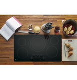 GE APPLIANCES JP3036DLBB GE 36" Built-In Knob Control Electric Cooktop - JP3036DLBB-KT
