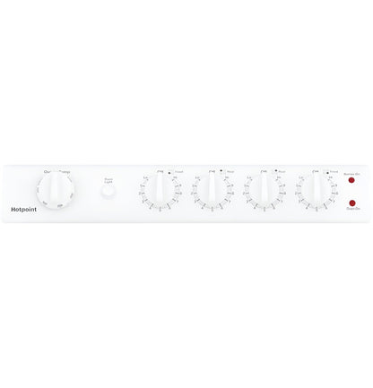 HOTPOINT RAS240DMWW Hotpoint 24" Electric Free-Standing Front-Control Range - RAS240DMWW-KT