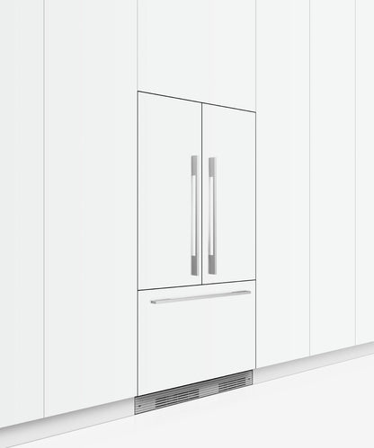 FISHER & PAYKEL RS36A72J1N Integrated French Door Refrigerator Freezer, 36", Ice - RS36A72J1N-KT