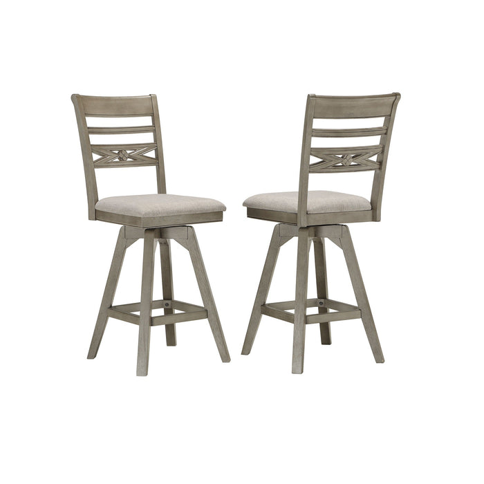 ECI Furniture Pine Crest Asbury Barstool Set of 2 - EC-1014-79-BS1