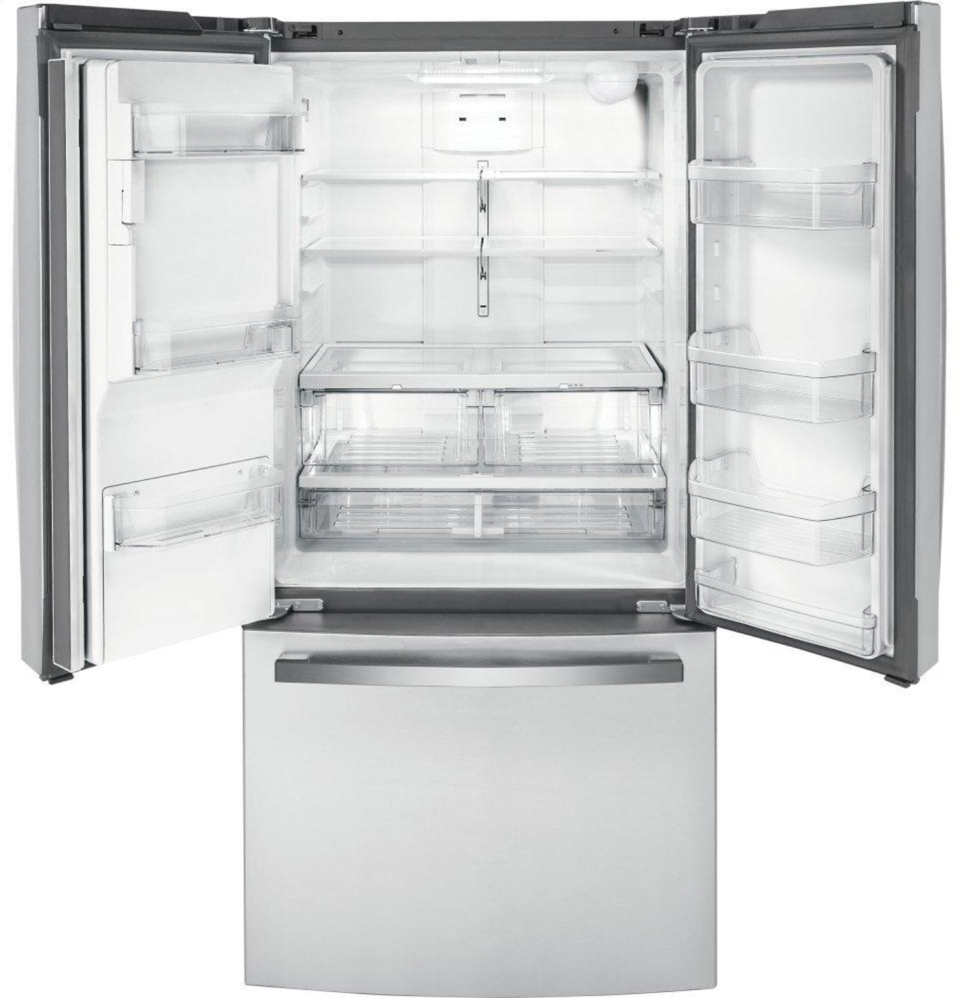 GE APPLIANCES GYE18JYLFS GE® ENERGY STAR® 17.5 Cu. Ft. Counter-Depth FrenGYE18JYLFS-KT