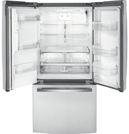 GE APPLIANCES GYE18JYLFS GE® ENERGY STAR® 17.5 Cu. Ft. Counter-Depth FrenGYE18JYLFS-KT