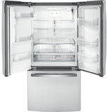 GE APPLIANCES GYE18JYLFS GE® ENERGY STAR® 17.5 Cu. Ft. Counter-Depth FrenGYE18JYLFS-KT