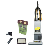 ProTeam ProForce 1500XP, Upright Vacuum, 15", 3.25QT, Bagged, Dual Motor, 50' Quick Change Cord, With Tools, HEPA, Operating Weight 18lbs - 107252
