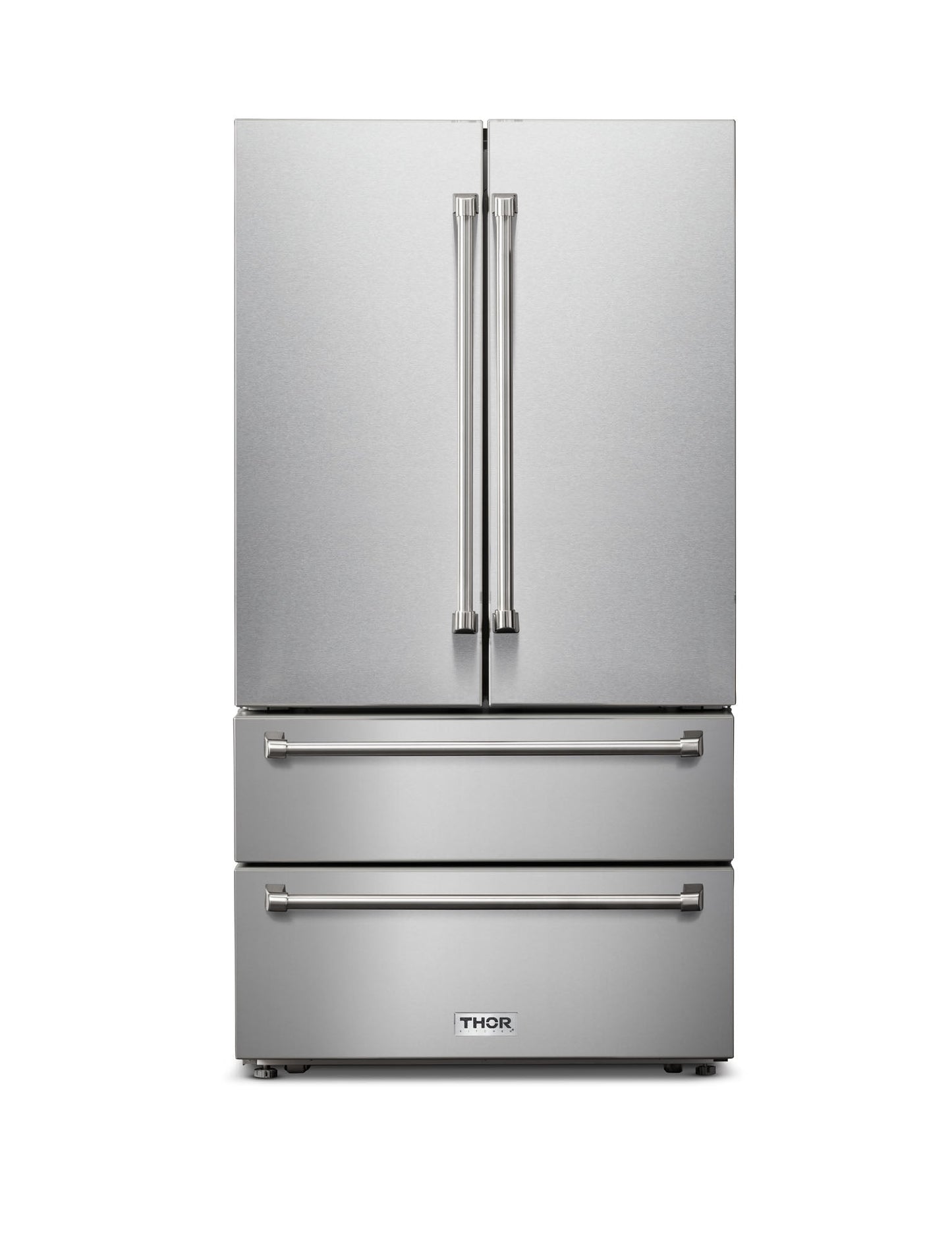 Thor Kitchen 3-Piece Appliance Package - 36-Inch Propane Gas Range, Dishwasher & Refrigerator in Stainless Steel - APR3-LRG36-LP