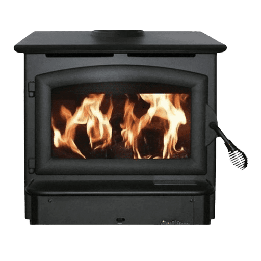 Buck Stove Model 21 1,800 sq. ft. Non-Catalytic Wood Burning Stove with Door New - FP-21