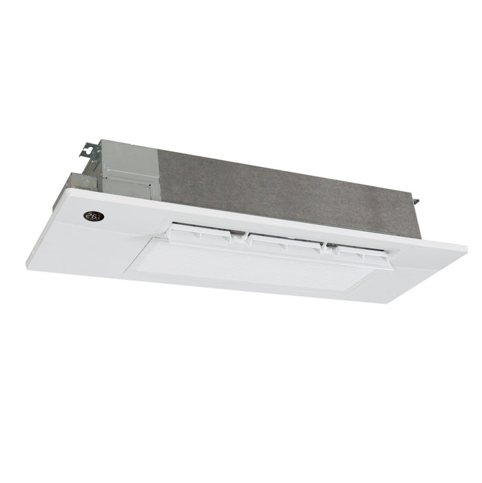 Cooper & Hunter 12,000 BTU One Way Ceiling Cassette 22 SEER, 208/230V + Installation Kit Option - CH-ES12-230VO & CH-12MCT1W-230VI