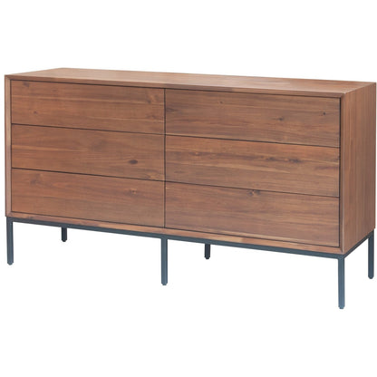 New Pacific Direct Hathaway 6-Drawer Dresser 8000050