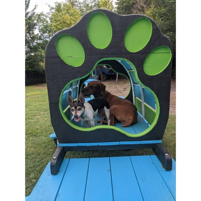 Puppy Scapes Double Platform with Tunnel - PS-DPWT