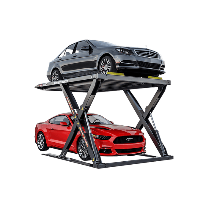 Autostacker A6W-OPT1-G 6,000 Lbs STD Console w/PU, WIDE Parking Lift Galvanized - 5175283