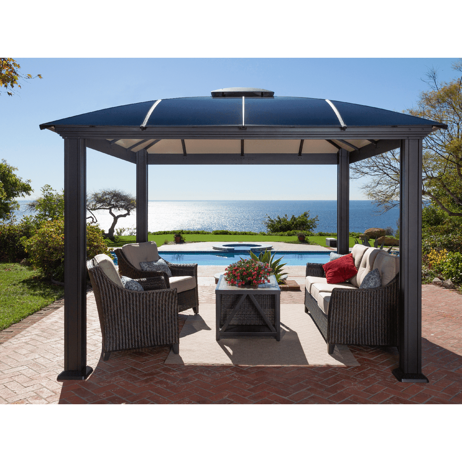 Paragon Outdoor Cambridge Hard Top Gazebo