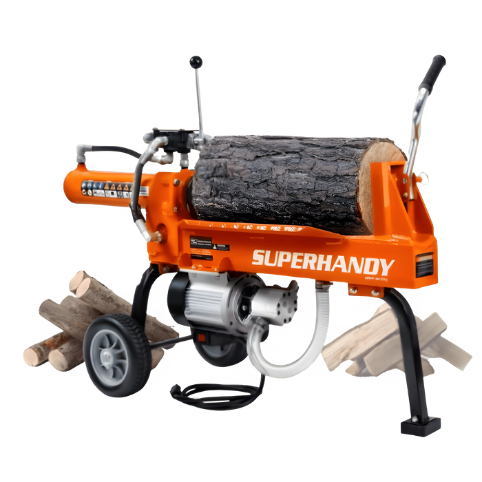 Super Handy 14 Ton 120V  Portable Electric Log Splitter New - GUO084