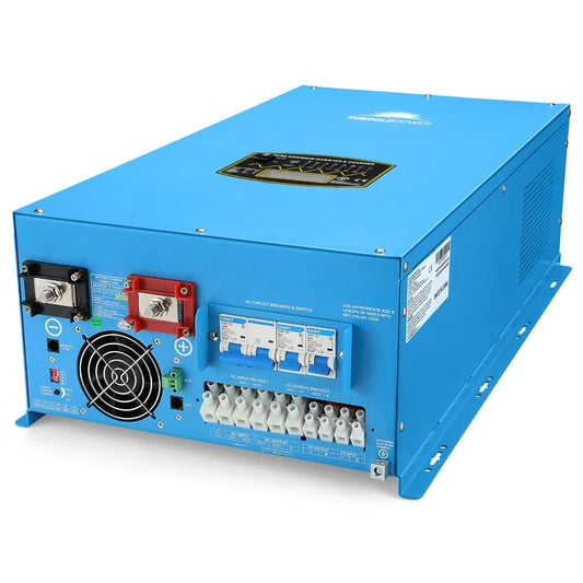 10000W 24V Split Phase Pure Sine Wave Inverter Charger - LFPV10K24V240VSP