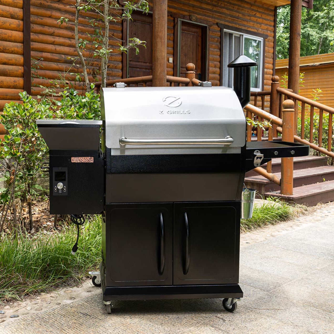 Z Grills BBQ LEGEND 1000D4E WIFI - STAINLESS STEEL - ZPG-1000D4E