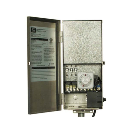 FX Luminaire 300 Watt PX Multi-Tap Transformer, Stainless Steel - PX300SS