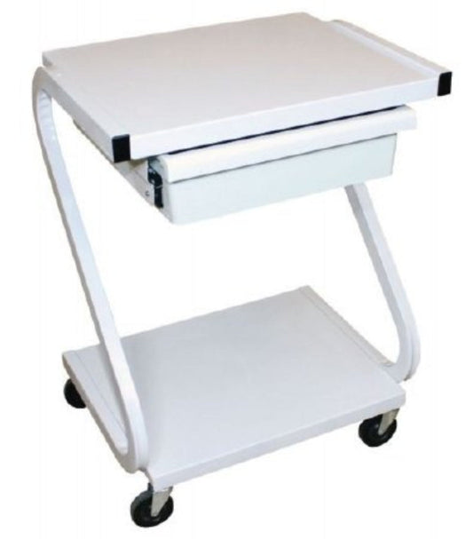 Patterson Medical Supply - Utility Z Cart Stainless Steel 16 X 22 X 32 Inch White 200 lbs. Capacity - 081654821