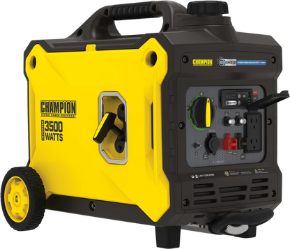 Champion 2300W/3500W Generator Gas Inverter Low THD CO Shield New - 100571