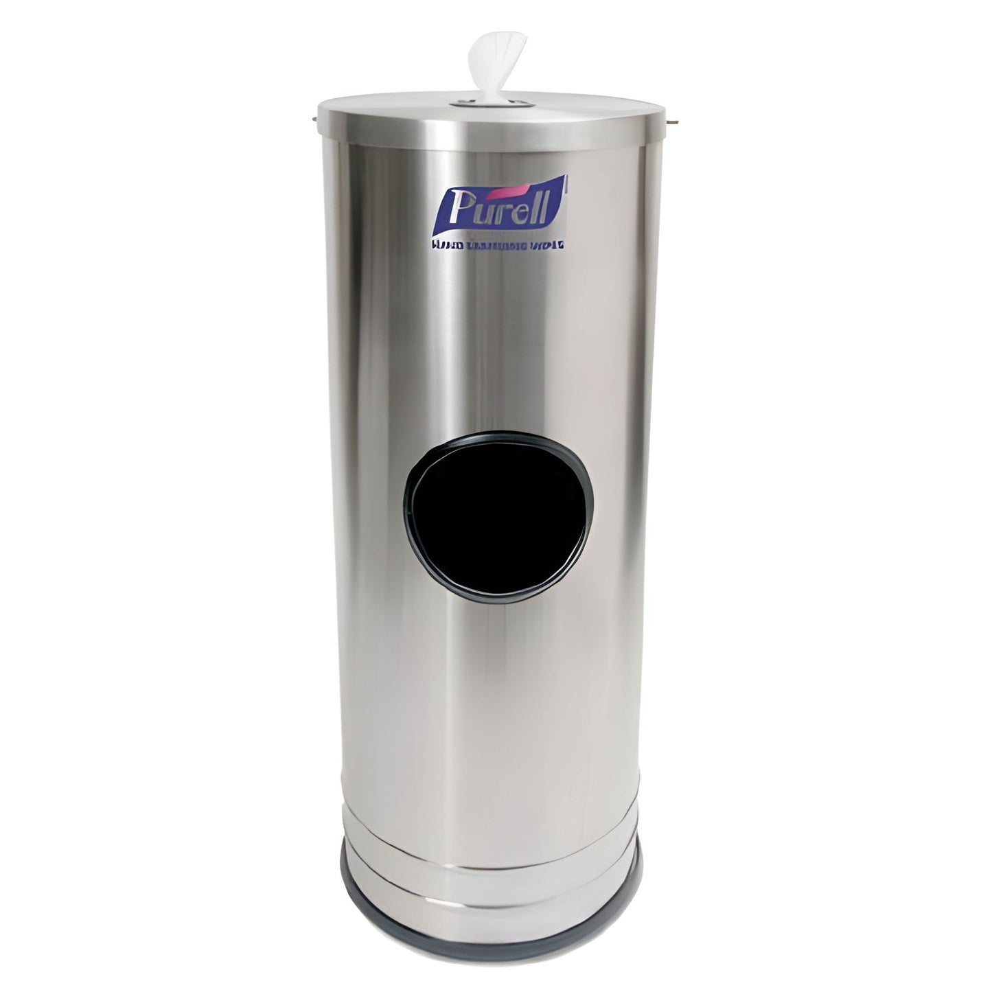 Grainger Purell - Wipe Dispenser Silver Stainless Steel Center Pull 800 Count Floor - 45KE73