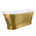 Akicon Custom Double Slipper Cast Iron Skirted Tub - AKBT31008-SS