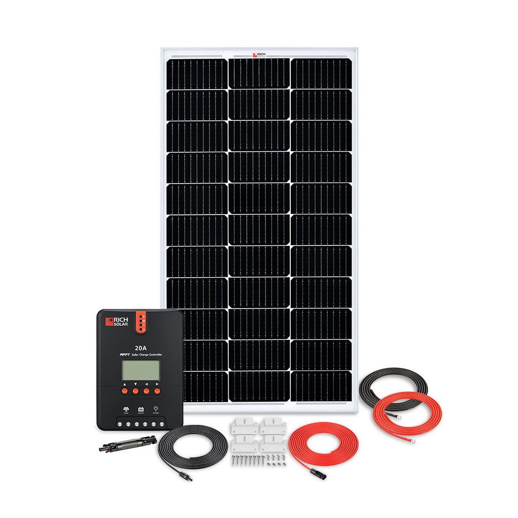 Rich Solar 100W RV 12V Kit - RS-K100RV