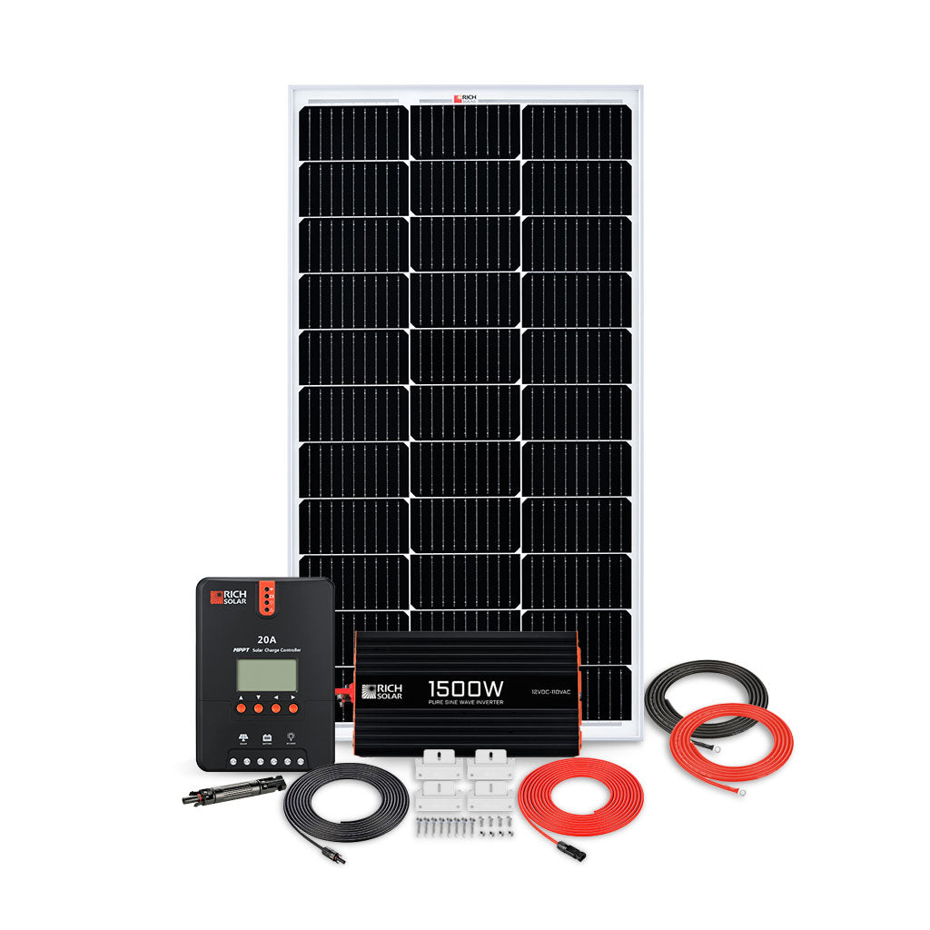 Rich Solar 100W RV 12V Kit - RS-K100RV