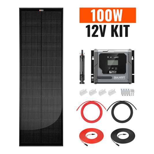 Rich Solar 100W Slim Kit - RS-K100SL