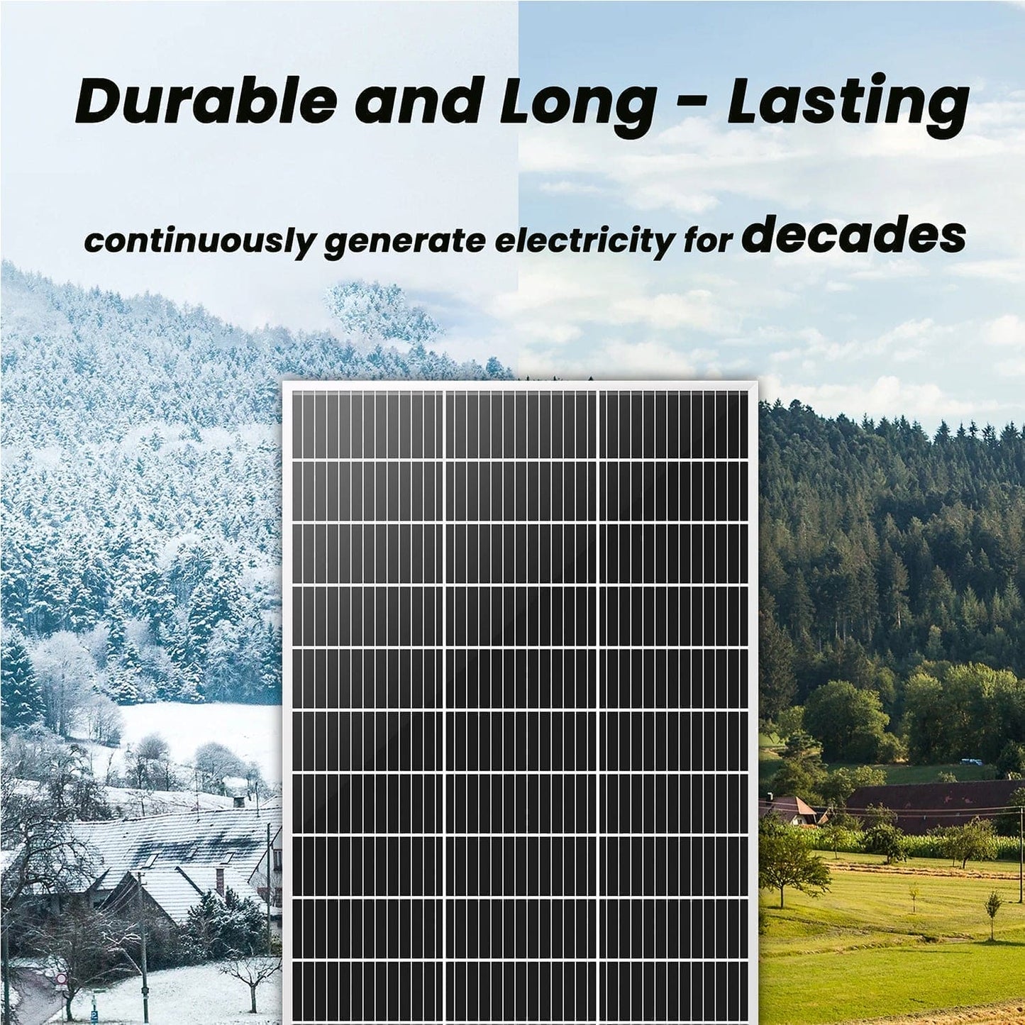 Nature's Generator  - Nature's Generator Power Panel 2 Panel System - HKNGPNKT5-R