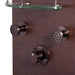 Pulse Showerspas Hammered Copper Orb Shower Panel - Navajo Showerspa - 1018