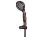 Pulse Showerspas Hammered Copper Orb Shower Panel - Navajo Showerspa - 1018