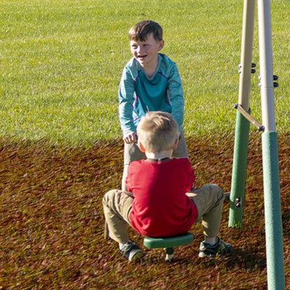 XDP Recreation Crestview Outdoor Swing Set w/ Slide, Glider, 3 Swings, & See Saw - 102127