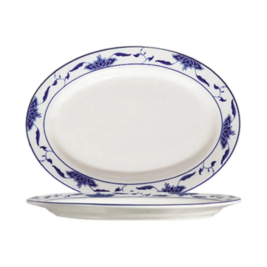 CAC China  Oval Platter R.E. 16" Case of 12 Pcs - 103-61