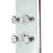 Pulse Showerspas Seafoam Glass Shower Panel - Lahaina Showerspa 1030