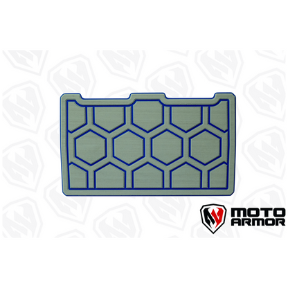 Moto Armor Polaris RZR Pro 4 Interior Door Lining - MA-RZPRO4-LINER-BLK/BLU-N