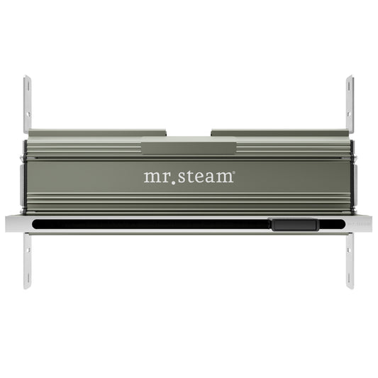 Mr. Steam Showers Linear 27 in. Steam Head With AromaTray & Diverter - 104495