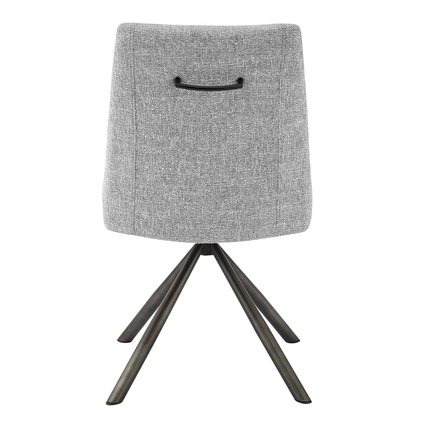 New Pacific Direct Viona Fabric Swivel Dining Side Chair (Seat), (Set of 2) 1060019-218 - 1060019-218