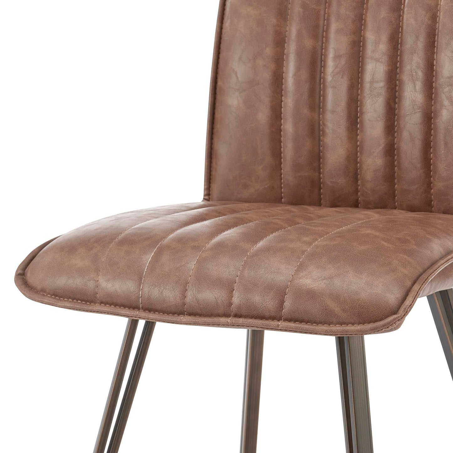 New Pacific Direct Reino PU Dining Side Chair, (Set of 2)  - 1060024-215