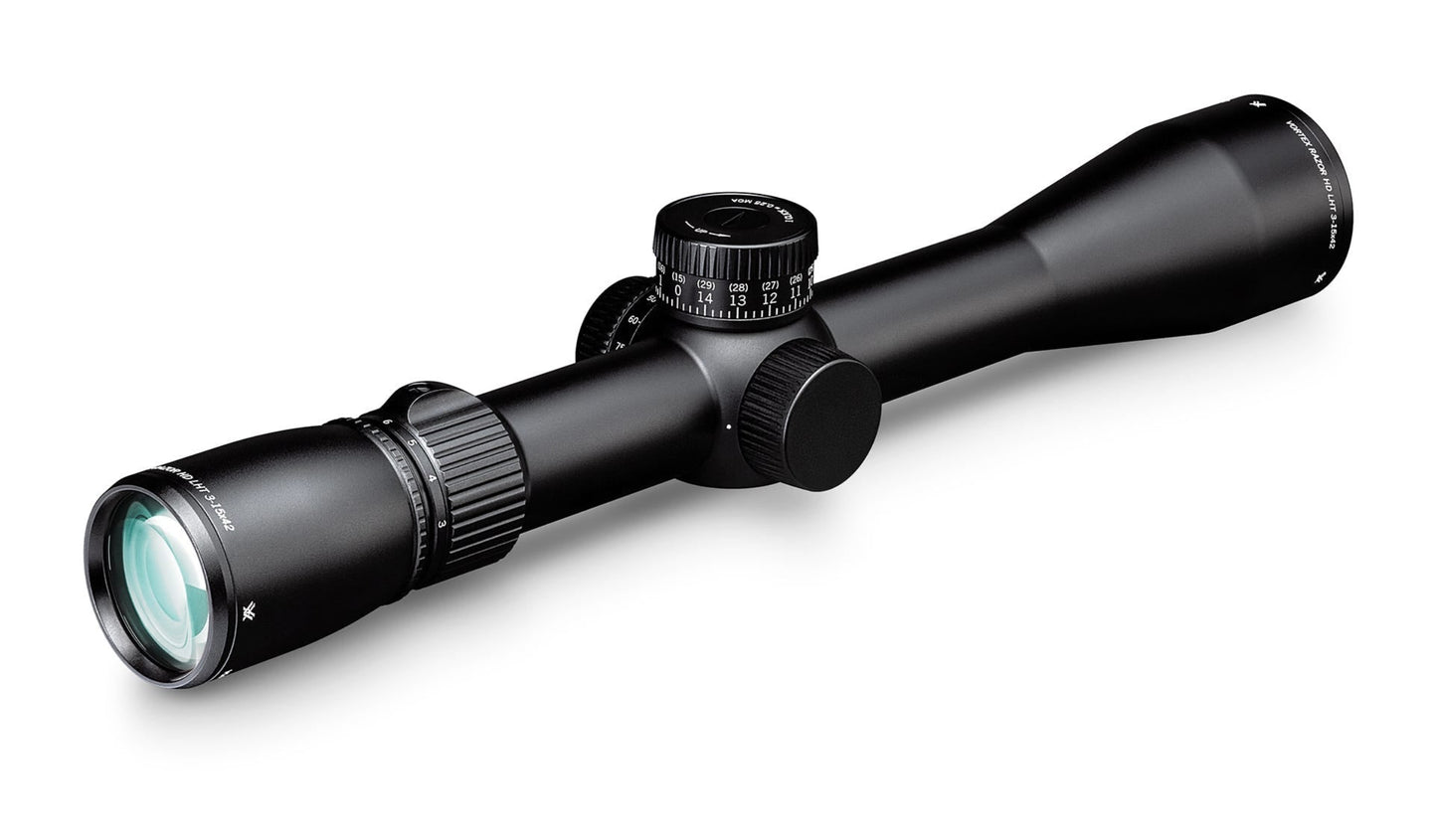 Vortex Optics Razor HD LHT 3-15x42 SFP HSR-5i (MOA) Reticle 30 mm Tube Riflescope - RZR-31501