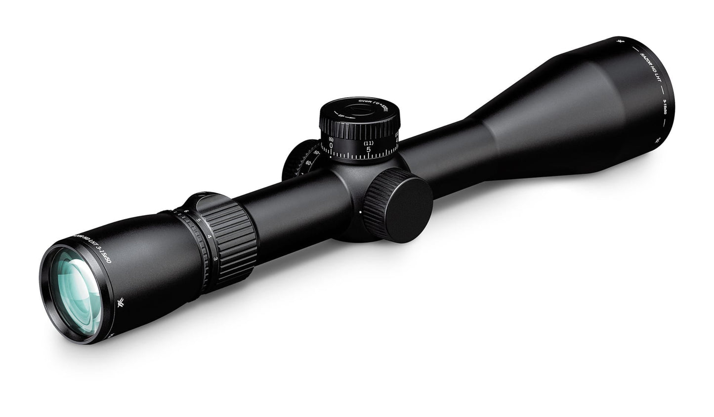 Vortex Optics Razor HD LHT 3-15x50 SFP G4i BDC (MRAD) Reticle 30mm Tube Riflescope with Mount and Hat Bundle - RZR-31503_Hat-CD