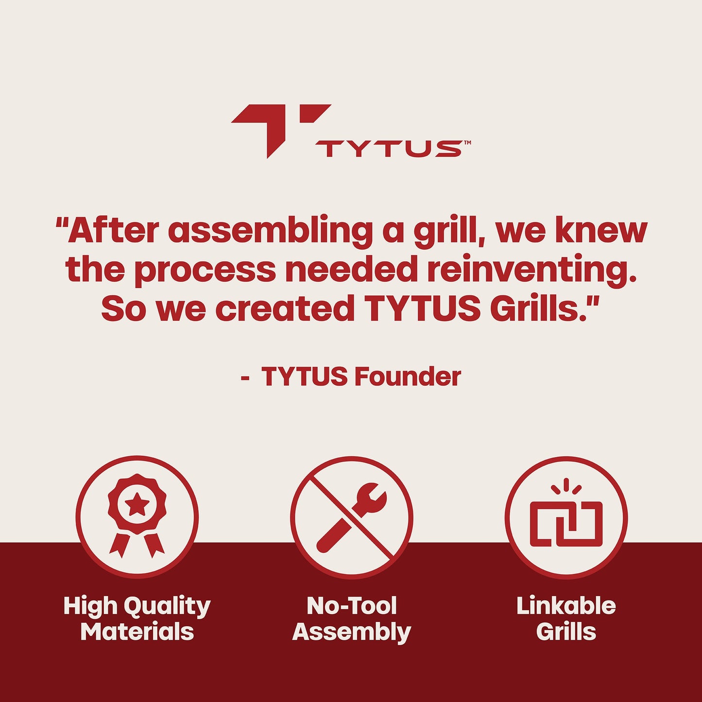 TYTUS Anaheim 4-Burner Gas Grill - TDT-011-GMOD
