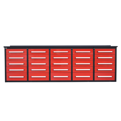 Chery Industrial [BARGAIN] 10' Storage Workbench with 25 Drawers - A_WW000184